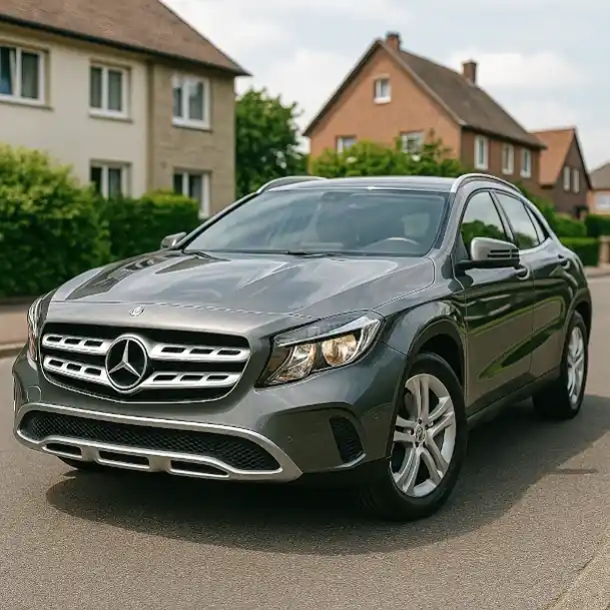 Ein gebrauchtes Mittelklasse-Auto, bereit für den Autoankauf in Ihrer Nähe.